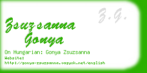 zsuzsanna gonya business card
